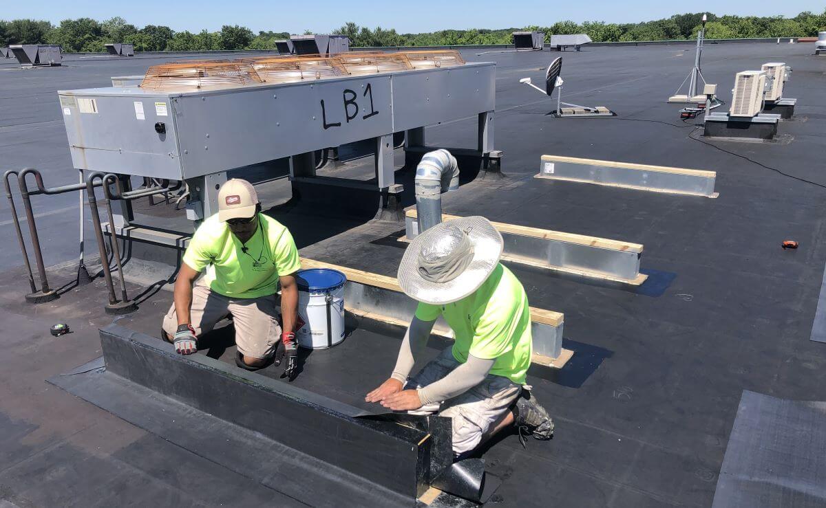 Roof Flashing Repair