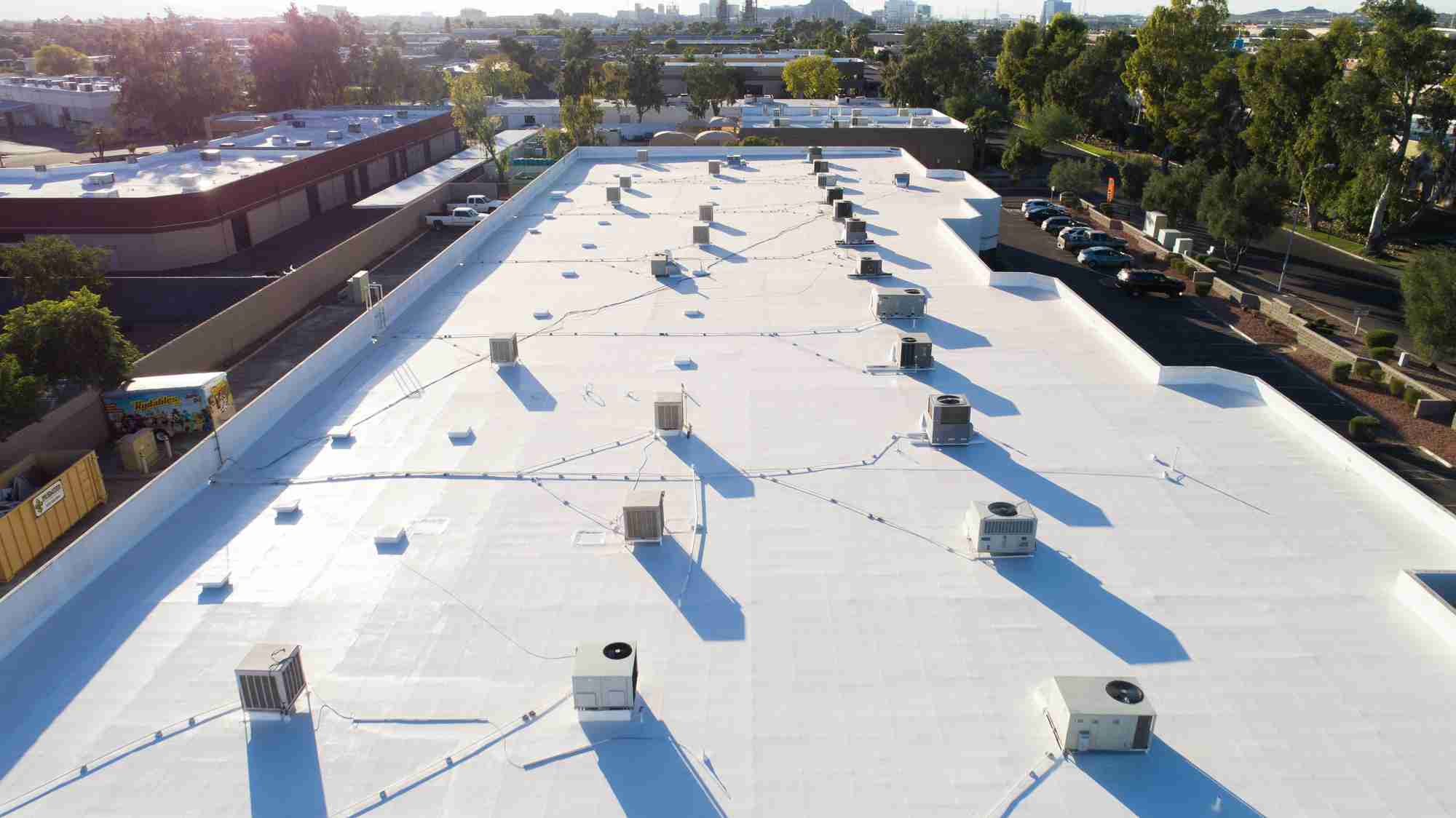 Energy-Efficient Cool Roof Installation